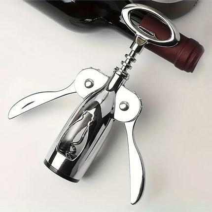 Bottle Opener Cork Screw Wine Bottle Opener Corkscrew winged corkscrew ZincAlloy