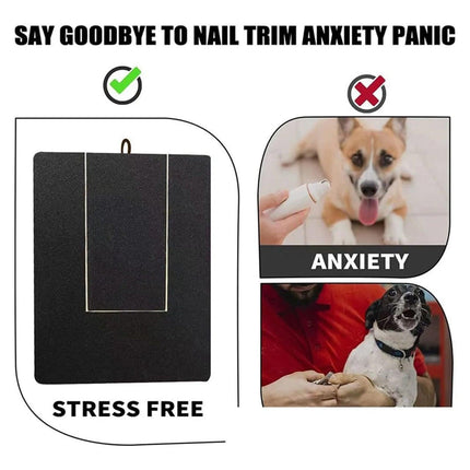 Wooden Pull-Out Dog Scratching Board Durable Pet Grooming Tool for Home Use