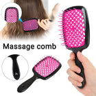 Hollow Out Mesh Air Bag Comb for Curly Hair Fluffy Styling Massage Dry Wet Hair