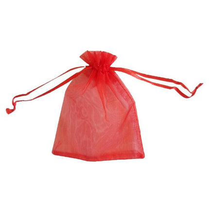 50PCS Organza Bag Sheer Bags Jewellery Wedding Candy Packaging Sheer Bags 13*18 cm - Aimall