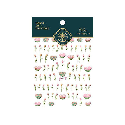 Chinese Style Nail Stickers Flower Decorations DIY Nail Stickers Nails Art - Aimall