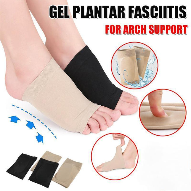 ARCH Support Shoe GEL Insole Flat Feet Pad PAIN RELIEF Plantar Fasciitis Foot 2 Pairs - Aimall