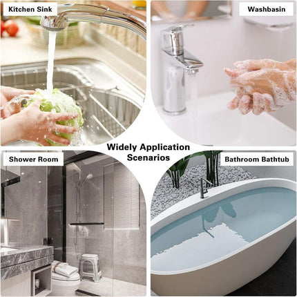 2PCS Silicone Soap Dish Holder Set Non-Slip Draining Soap Box Washable Pad Tray