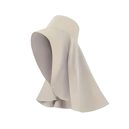 Women Summer Sun Protection Hat Large Brim Face Cover Shawl UV Protection Cap