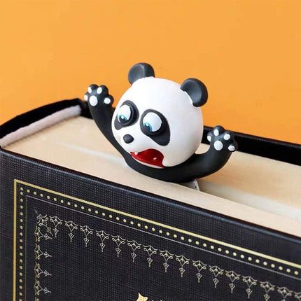 2pcs Cute 3D Panda Bookmarks Creative Animal Bookmarks for Reading Lovers