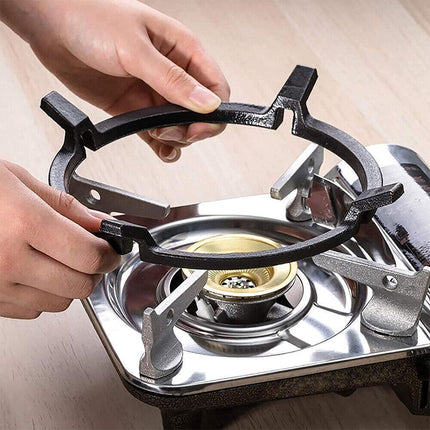 Wok Trivet Universal Gas Stove Cast Iron Wok Trivet Support Ring Cooktop Range A - Aimall