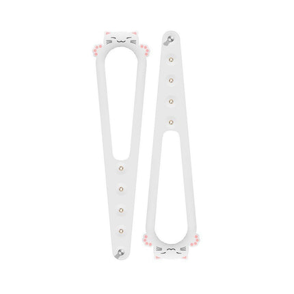2PCS Pet Door Blocker Room Prevent Dogs From Entering Cat Elastic Cat Free Access Adjustable