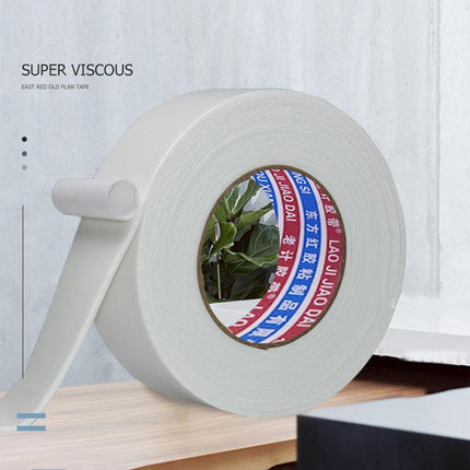 Double Sided White PE Foam Sticky Tape Mounting DIY Craft Strong Adhesive 2.5m - Aimall