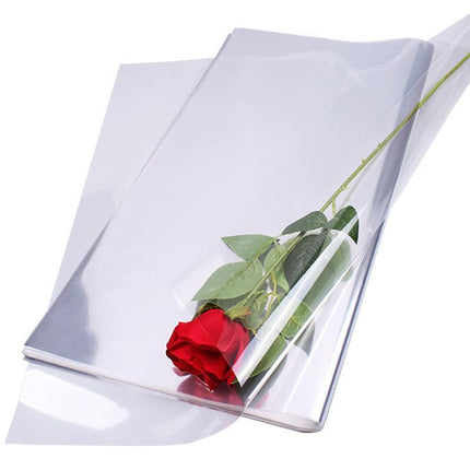 3Sizes Clear Cellophane Wrap Roll Gift Flower Bouquet Baskets Wrapping Paper - Aimall