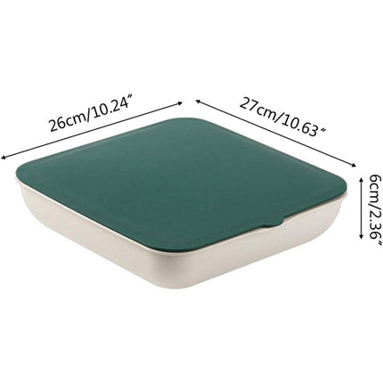Plastic Fruit Plate Candy Box Dried Fruit Storage Box Snacks Nuts Tray Holder