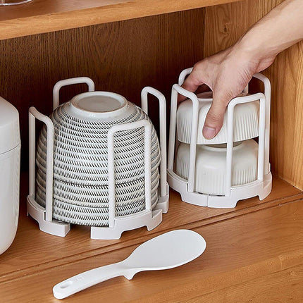 2pcs Kitchen Dish Drying Rack with Drainage Storage Cup Holder Organizer Stand