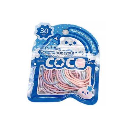 Colorful Small Hair Ties for Children's Hairstyles