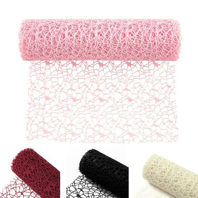Chocolate wrapping paper rolls in four vibrant colors for flower and gift packaging