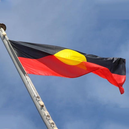 90*150CM Aboriginal Flag Australia Day Flag 90x150cm Indigenous Flag - Aimall