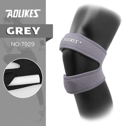 Knee Strap Running Jumper Patella Gel Support Brace Sport Protector Wrap Men - Aimall