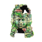 Roman statue on a column A