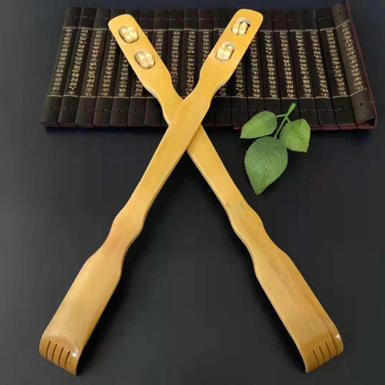 Long Wooden Bamboo Scratch back Back Scratcher Rack Body Massage Itchy Relieve - Aimall