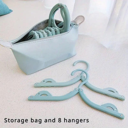 Portable Foldable Clothes Rack Travel Drying Stand for Home and Outdoor Use