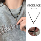 Handmade Beaded Collarbone Necklace for Women Luxury Couple Niche Neckchain