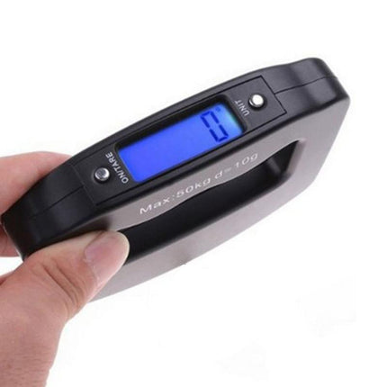 Electronic Digital Portable Scale Luggage Weight Hanging Travel 50 KG 10G - Aimall