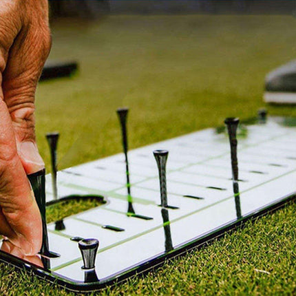 Golf Putting Mirror Swing Trainer Indoor Practice Accessories Training Aid