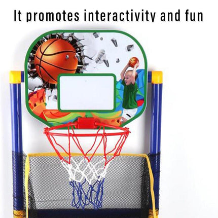 Portable Indoor Basketball Hoop Removable Shooting Game Set for Home Play