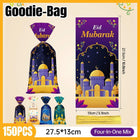 150pcs Moon Stars Castle Candy Bags Party Treat Bags Gift Pouches Favors