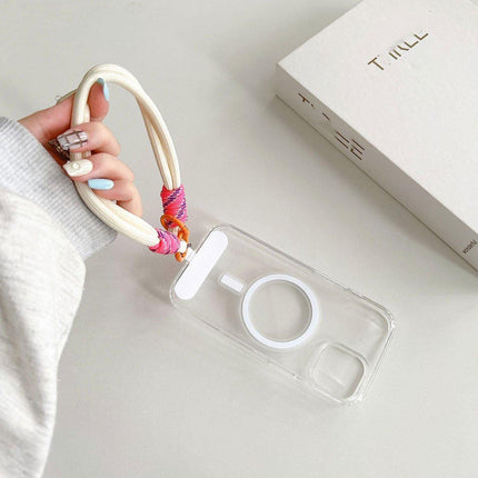30PCS Removable Mobile Phone Lanyard Strap No Punch Clip Anti-Loss Card Holder