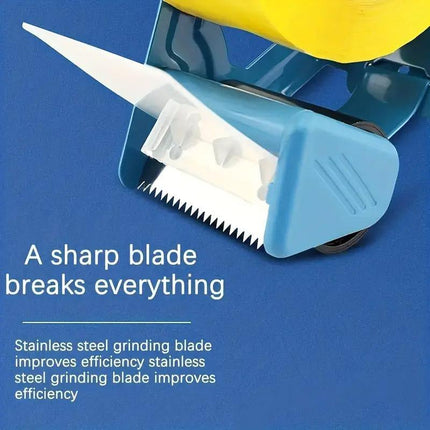 Handheld Tape Sealer Clear Tape Cutter Portable Adhesive Sealing Tool for Bags