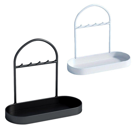 Versatile Entryway Storage Rack Waterproof Metal Key Holder Decorative Desktop