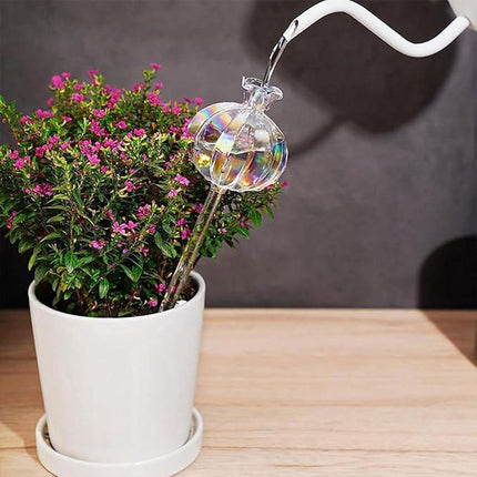 2PCS Automatic Glass Watering Cactus Plant Flower Self Drip Irrigation Tool