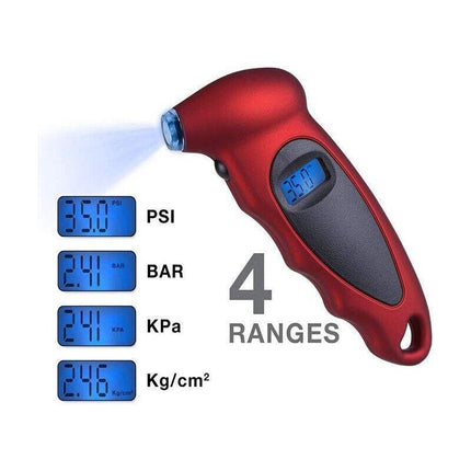 LCD Tyre Car air pressure tester Digital Gauge Auto Truck Tire Motorcycle Meter - Aimall