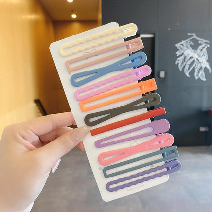 Clip Alloy Duckbill Clip Korean Style Hair Clip Female Hairpin Hair Accessories - Aimall