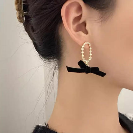 Gorgeous Vintage Black White Earrings Various Styles Women Jewelry Best Gift - Aimall