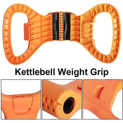 Comfortable Kettlebell Grip Adjustable Clamps Handle Dumbbells to Kettlebells