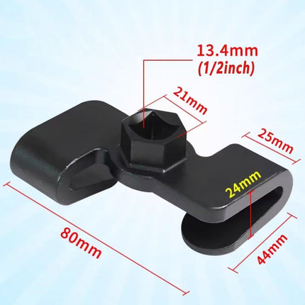 Wrench Extender Adapter 1/2 Inch Drive Converter Tool for Ratchets and Spanners