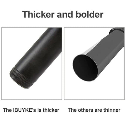 Wall Mounted Industrial Metal Clothing Rack Pipe Hanger for Retail Store Display