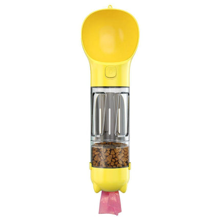 Portable Pet Water Drink Bottle Dog Travel Bowl Dispenser Rubbish Disposal Bags