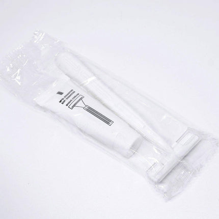50pcs Hotel Razor and Shaving Cream Set for Guesthouse Bathroom Travel Use