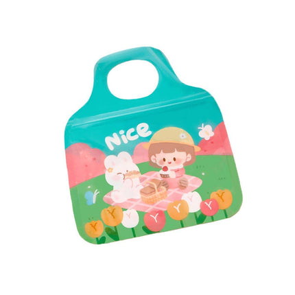 50PCS Cartoon Ziplock Snack Bags Shaped Food Storage Treat Pouches for Parties