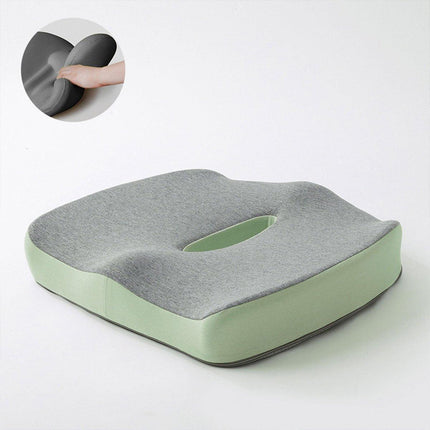 Memory Foam Seat Cushion for Office and Travel Support with Ergonomic Design