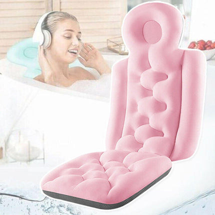 Non-Slip Bath Mat with Cushion Support Universal Bathroom Mat