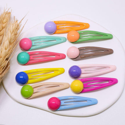 Colourful Hair Clips for Girls Sweet Cute All Matching Side Bangs Accessories