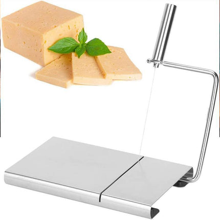 Cheese Slicer Blade Wire Cutter Cake Board Butter Slicer Tool Stainless Steel - Aimall