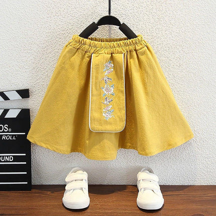 Hanfu Girl Chinese Style Traditional Outfit Two-Piece Cultural Set