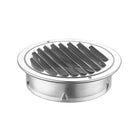 Stainless Steel Exhaust Fan Vent Outlet Flat Hood for Bathroom Kitchen Outlet