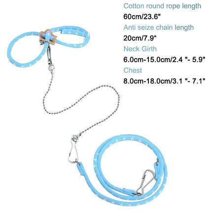 Hamster Traction Rope Anti Bite Mouse Walking Leash Windproof Outdoors Safe - Aimall