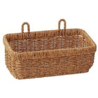 Wall-Mounted Rattan Style Hanging Storage Basket Kitchen Vegetable Fruit Basket