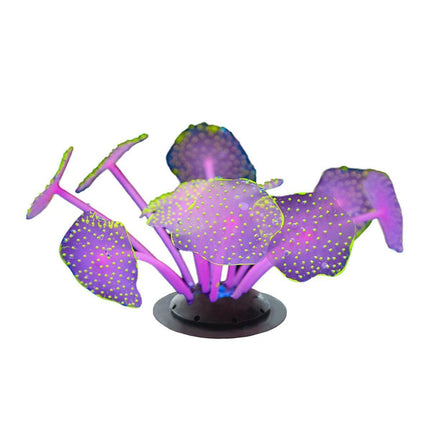 Silicone Artificial Aquarium Plants Underwater Fish Tank Decoration Decor Set