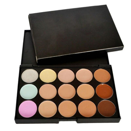 NEW 15Colours Contour Cream Concealer Kit Neutral Makeup Camouflage Palette SALE - Aimall